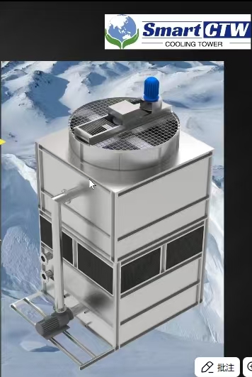 思瑪特降膜式換熱逆流閉式冷卻塔重磅發布